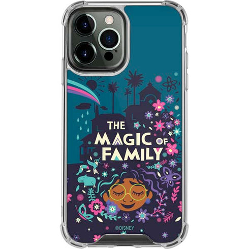 Disney Encanto Mirabel Family Magic iPhone 14 Pro Max Clear Case