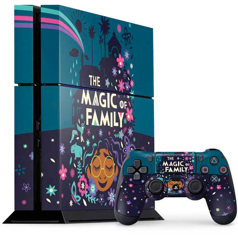 Disney Encanto Mirabel Family Magic PS4 Console and Controller Bundle Skin