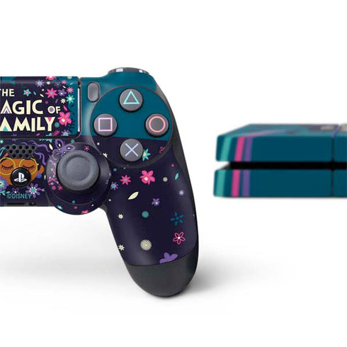Disney Encanto Mirabel Family Magic PS4 Console and Controller Bundle Skin