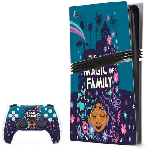 Disney Encanto Mirabel Family Magic PS5 Pro Bundle Skin