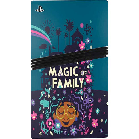 Disney Encanto Mirabel Family Magic PS5 Pro Console Skin