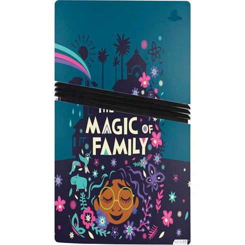 Disney Encanto Mirabel Family Magic PS5 Pro Console Skin