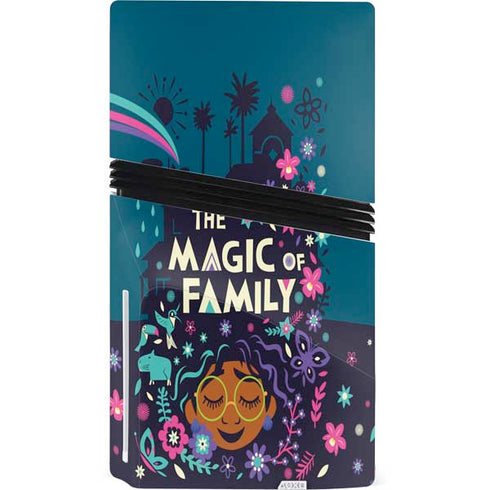 Disney Encanto Mirabel Family Magic PS5 Pro Disk Bundle Skin