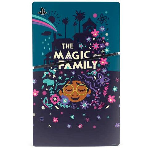 Disney Encanto Mirabel Family Magic PS5 Slim Digital Edition Console Skin