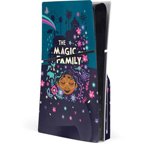 Disney Encanto Mirabel Family Magic PS5 Slim Disk Console Skin