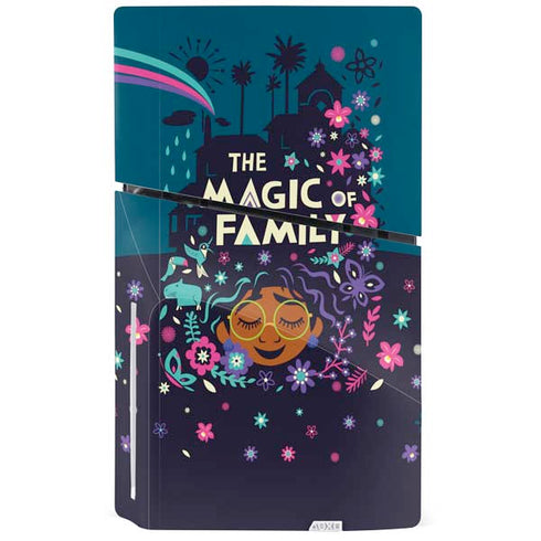 Disney Encanto Mirabel Family Magic PS5 Slim Disk Console Skin