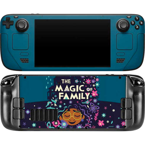 Disney Encanto Mirabel Family Magic Steam Deck Handheld Gaming Computer OLED Skin