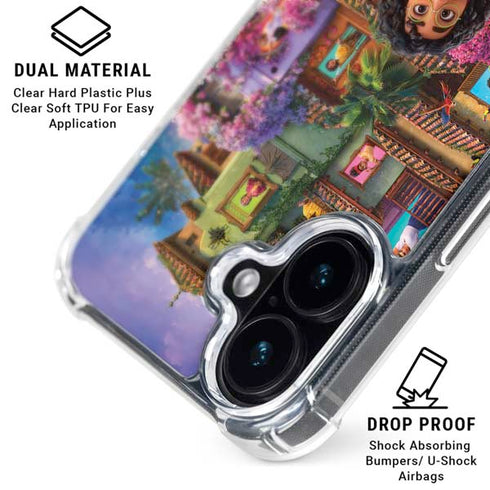 Disney Encanto Mirabel Poster iPhone 16 Plus Clear Case