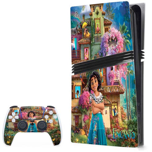 Disney Encanto Mirabel Poster PS5 Pro Bundle Skin