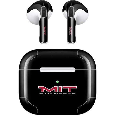 Massachusetts Institute of Technology MIT Engineers Black Apple AirPods (3rd Gen 2021) Skin