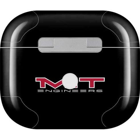 Massachusetts Institute of Technology MIT Engineers Black Apple AirPods (3rd Gen 2021) Skin