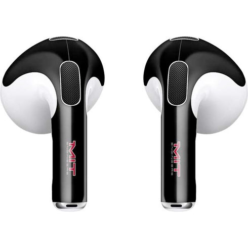 Massachusetts Institute of Technology MIT Engineers Black Apple AirPods (3rd Gen 2021) Skin
