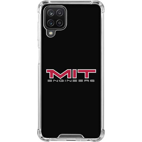 Massachusetts Institute of Technology MIT Engineers Black Galaxy A12 Clear Case