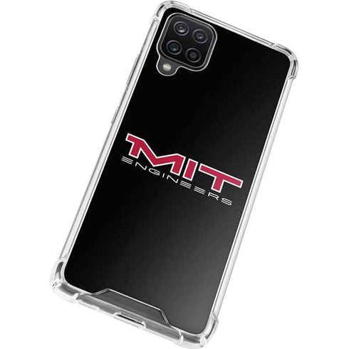 Massachusetts Institute of Technology MIT Engineers Black Galaxy A12 Clear Case