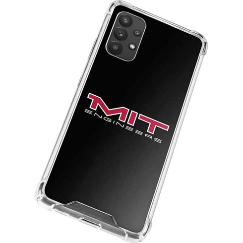 Massachusetts Institute of Technology MIT Engineers Black Galaxy A32 5G Clear Case