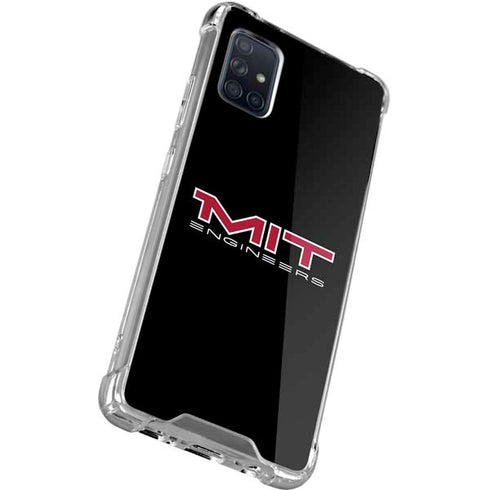 Massachusetts Institute of Technology MIT Engineers Black Galaxy A71 5G Clear Case
