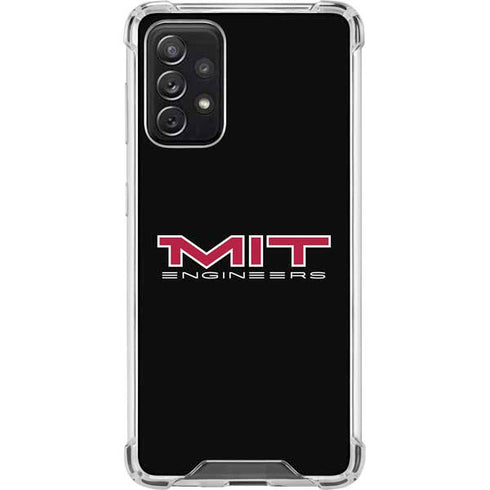 Massachusetts Institute of Technology MIT Engineers Black Galaxy A72 5G Clear Case