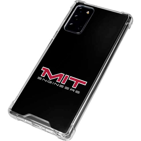 Massachusetts Institute of Technology MIT Engineers Black Galaxy Note20 5G Clear Case