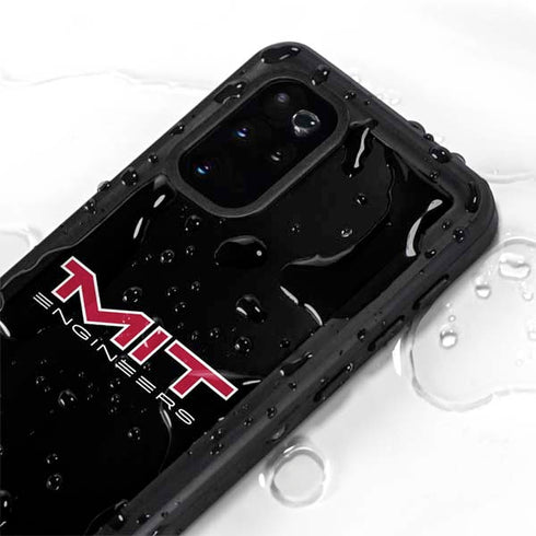 Massachusetts Institute of Technology MIT Engineers Black Galaxy S20 Plus Waterproof Case