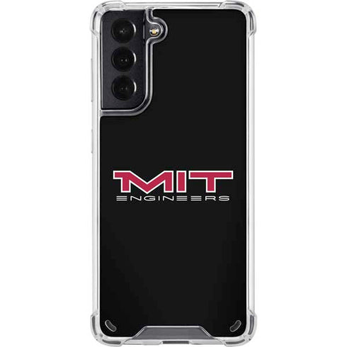 Massachusetts Institute of Technology MIT Engineers Black Galaxy S21 5G Clear Case