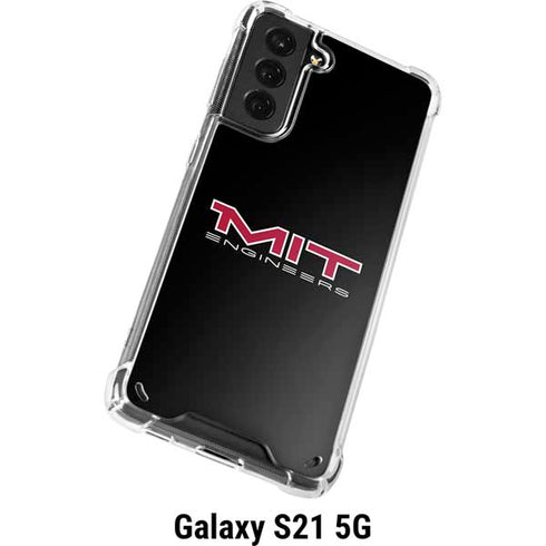 Massachusetts Institute of Technology MIT Engineers Black Galaxy S21 5G Clear Case