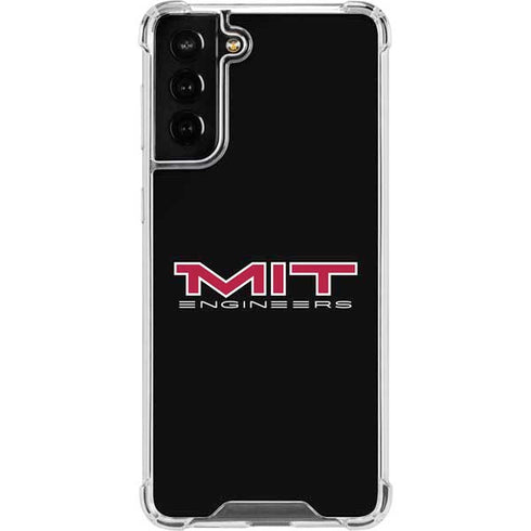 Massachusetts Institute of Technology MIT Engineers Black Galaxy S21 FE Clear Case