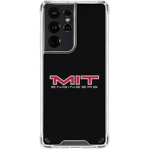 Massachusetts Institute of Technology MIT Engineers Black Galaxy S21 Ultra 5G Clear Case
