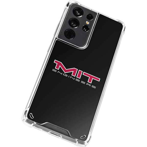 Massachusetts Institute of Technology MIT Engineers Black Galaxy S21 Ultra 5G Clear Case