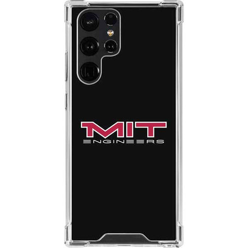 Massachusetts Institute of Technology MIT Engineers Black Galaxy S22 Ultra Clear Case