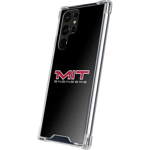 Massachusetts Institute of Technology MIT Engineers Black Galaxy S22 Ultra Clear Case