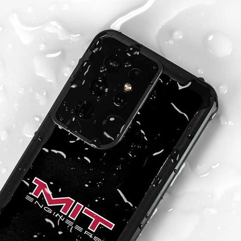 Massachusetts Institute of Technology MIT Engineers Black Galaxy S24 Ultra Waterproof Case