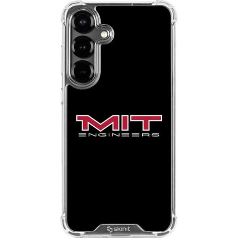 Massachusetts Institute of Technology MIT Engineers Black Galaxy S26 Clear Case