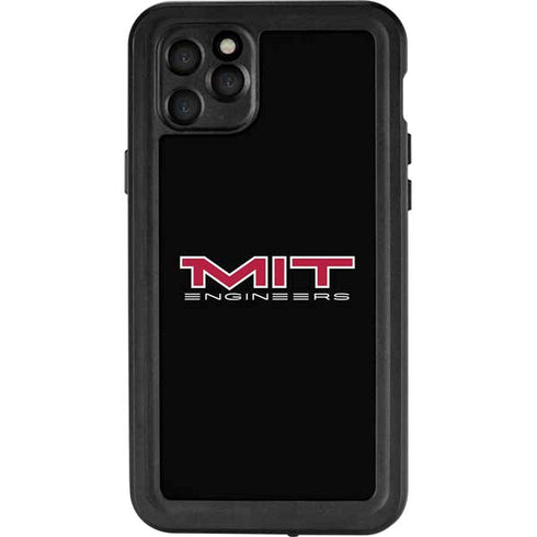 Massachusetts Institute of Technology MIT Engineers Black iPhone 11 Pro Max Waterproof Case