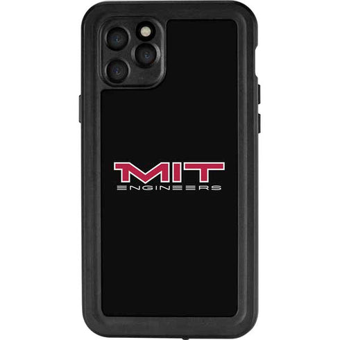Massachusetts Institute of Technology MIT Engineers Black iPhone 11 Pro Waterproof Case