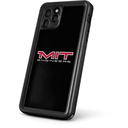 Massachusetts Institute of Technology MIT Engineers Black iPhone 11 Pro Waterproof Case