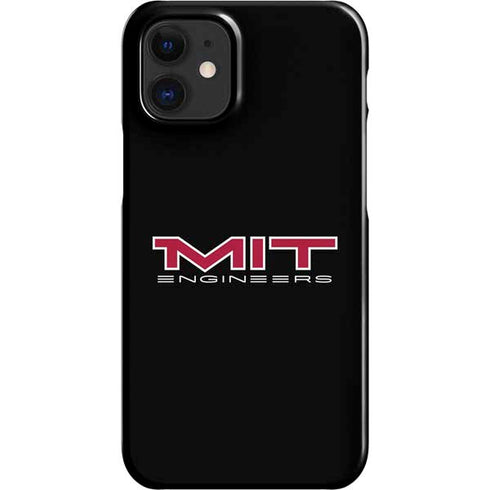 Massachusetts Institute of Technology MIT Engineers Black iPhone 12 Mini Lite Case