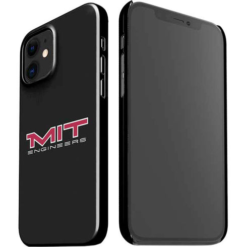 Massachusetts Institute of Technology MIT Engineers Black iPhone 12 Mini Lite Case