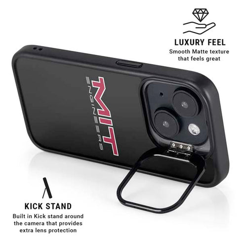 Massachusetts Institute of Technology MIT Engineers Black iPhone 13 Kickstand Case