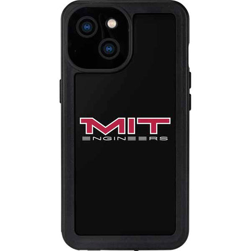 Massachusetts Institute of Technology MIT Engineers Black iPhone 13 Mini Waterproof Case