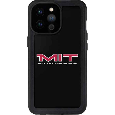Massachusetts Institute of Technology MIT Engineers Black iPhone 14 Pro Max Waterproof Case