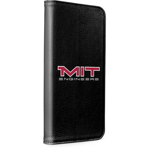 Massachusetts Institute of Technology MIT Engineers Black iPhone 15 Plus Folio Case