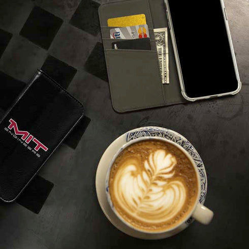Massachusetts Institute of Technology MIT Engineers Black iPhone 15 Plus Folio Case
