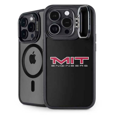 Massachusetts Institute of Technology MIT Engineers Black iPhone 15 Pro Kickstand Case