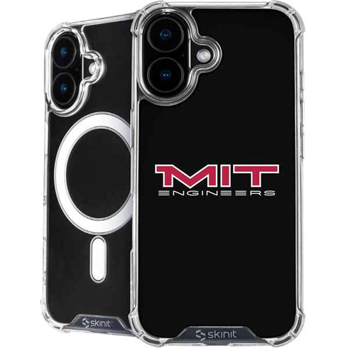 Massachusetts Institute of Technology MIT Engineers Black iPhone 16 MagSafe Case