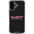 Massachusetts Institute of Technology MIT Engineers Black iPhone 16 Plus Clear Case