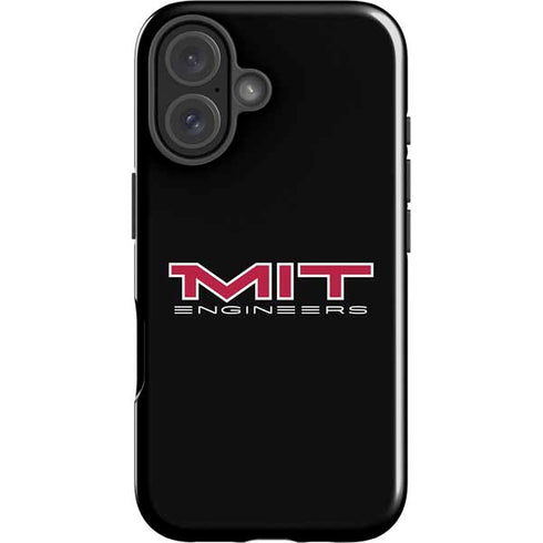 Massachusetts Institute of Technology MIT Engineers Black iPhone 16 Plus Impact Case