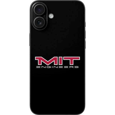 Massachusetts Institute of Technology MIT Engineers Black iPhone 16 Plus Skin