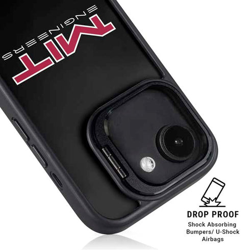 Massachusetts Institute of Technology MIT Engineers Black iPhone 16e Kickstand Case