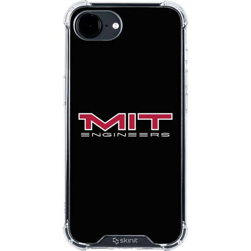 Massachusetts Institute of Technology MIT Engineers Black iPhone 16e Clear Case