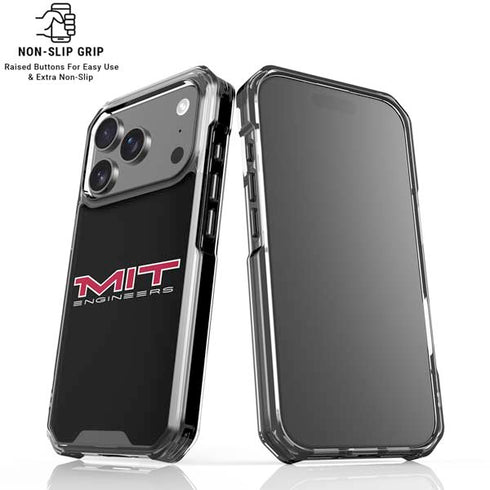 Massachusetts Institute of Technology MIT Engineers Black iPhone 18 Pro Clear Case